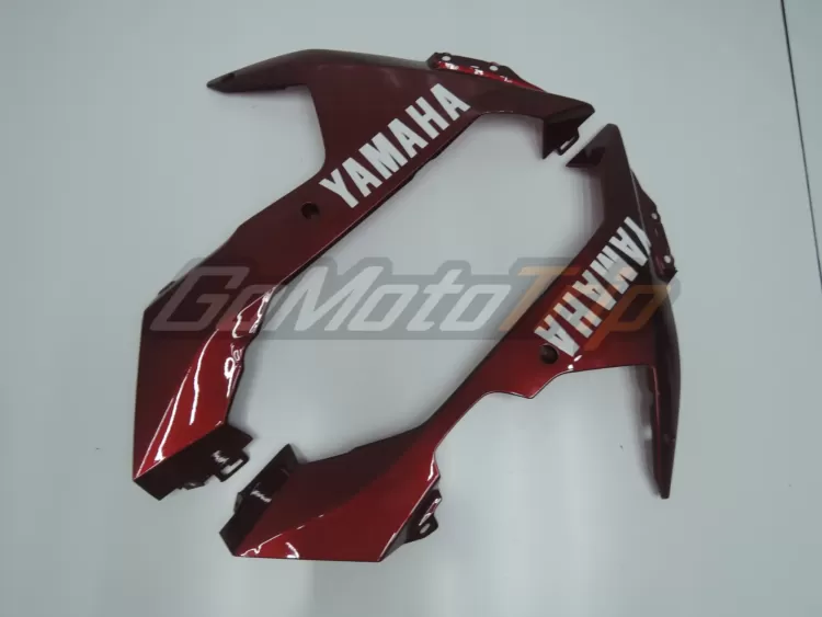 2007 2008 Yamaha Yzf R1 Black Red Fairing2 8