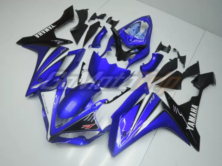 2007 2008 Yamaha Yzf R1 Blue Fairing2 2