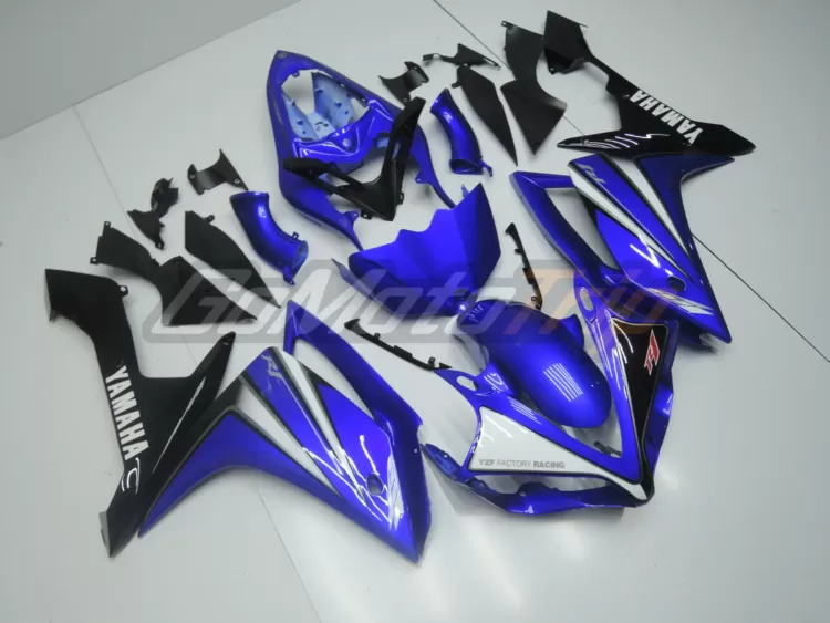 2007 2008 Yamaha Yzf R1 Blue Fairing2 3