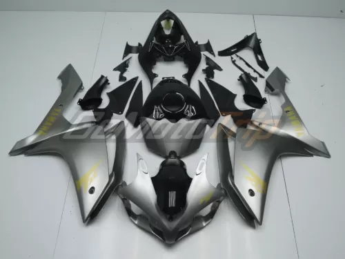 2007 2008 Yamaha Yzf R1 Silver Fairing 1