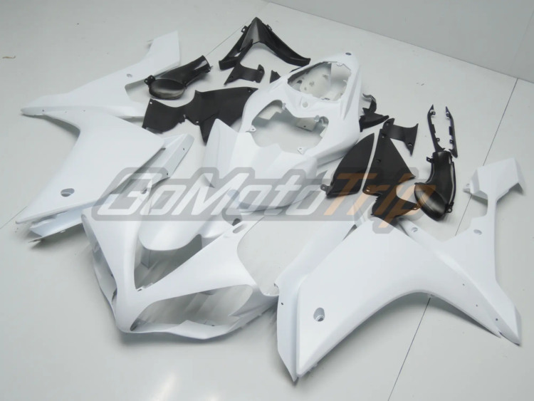 2007 2008 Yamaha Yzf R1 White Fairing 2