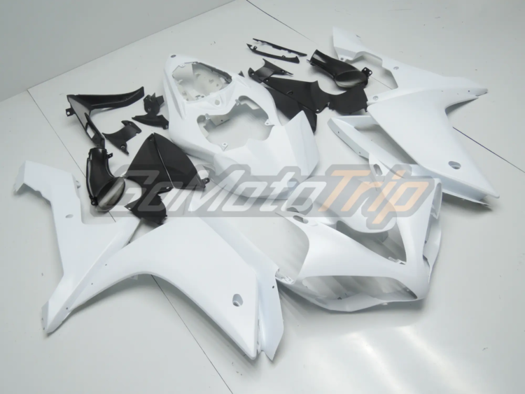 2007 2008 Yamaha Yzf R1 White Fairing 3