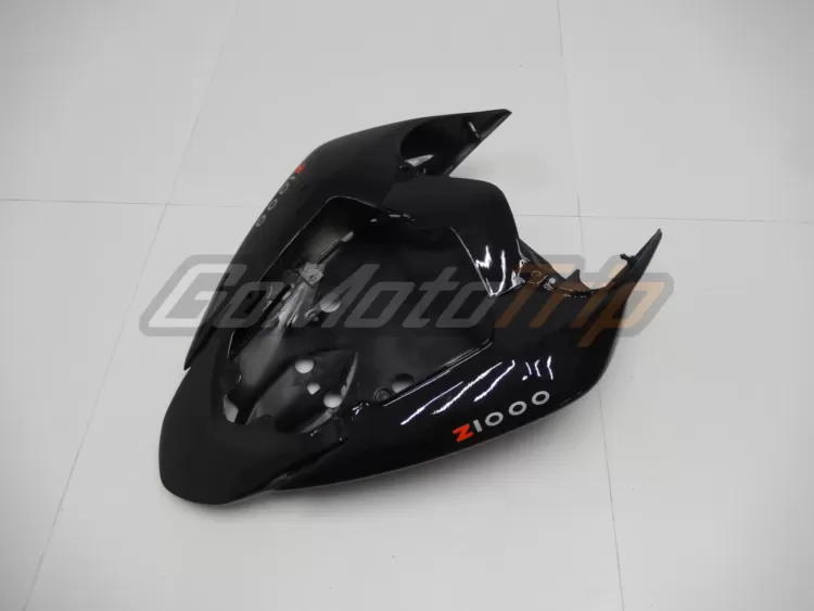 2007 2009 Kawasaki Z1000 Black Fairing 10