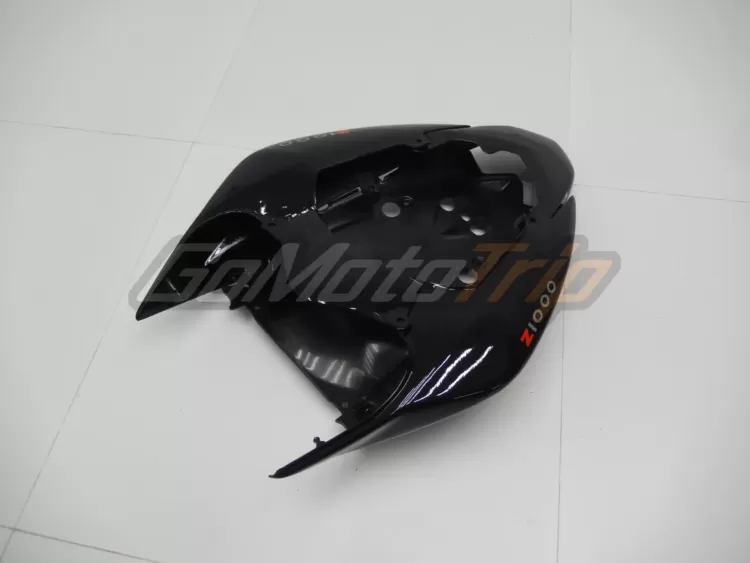 2007 2009 Kawasaki Z1000 Black Fairing 9