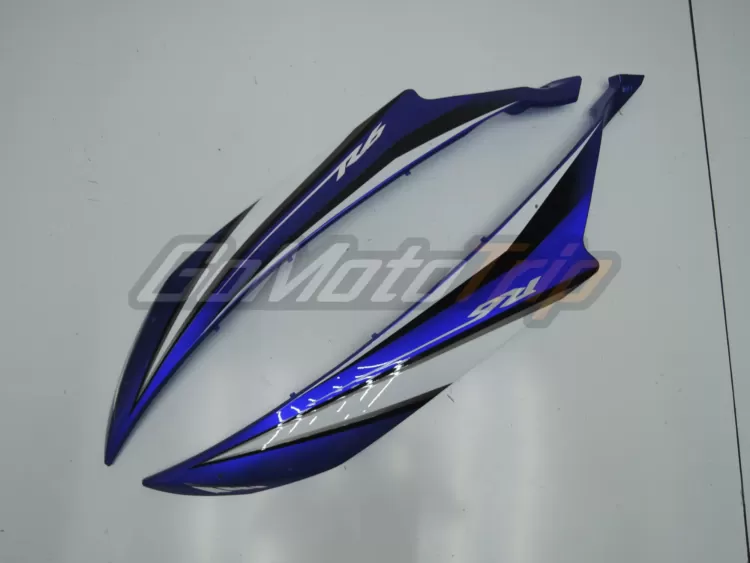 2007 Yamaha Yzf R6 Blue Black Fairing Edition 12