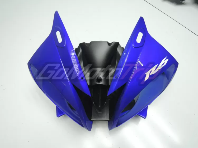 2007 Yamaha Yzf R6 Blue Black Fairing Edition 4