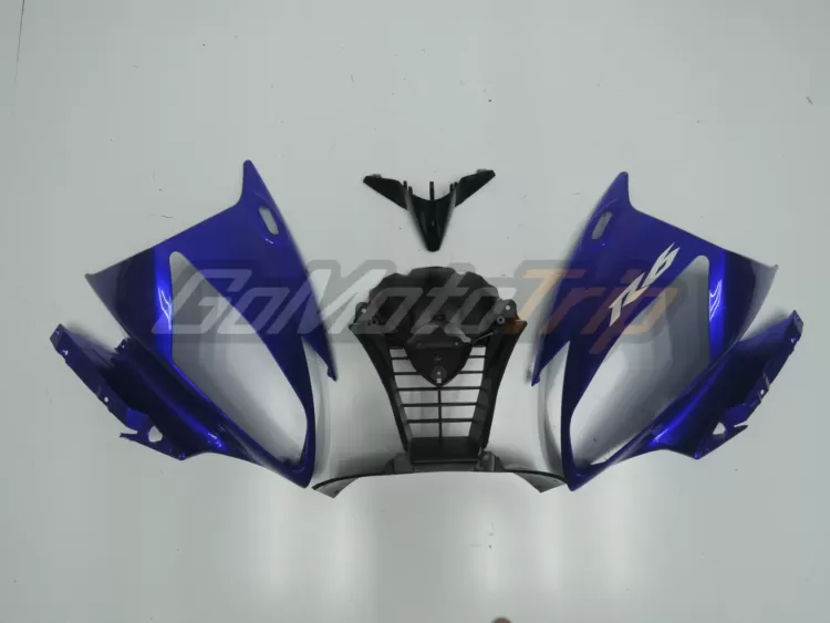 2007 Yamaha Yzf R6 Blue Black Fairing Edition 5