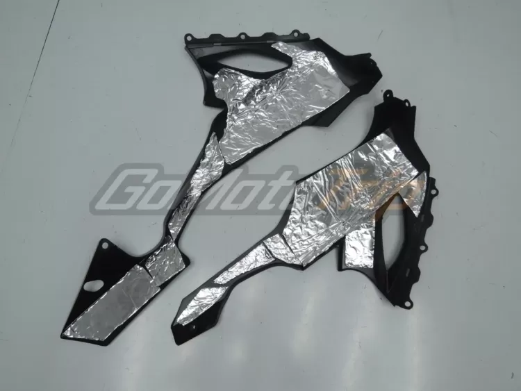 2008 2010 Kawasaki Ninja Zx 10r Black Fairing 10