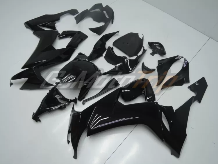 2008 2010 Kawasaki Ninja Zx 10r Black Fairing 2