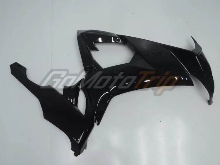 2008 2010 Kawasaki Ninja Zx 10r Black Fairing 7