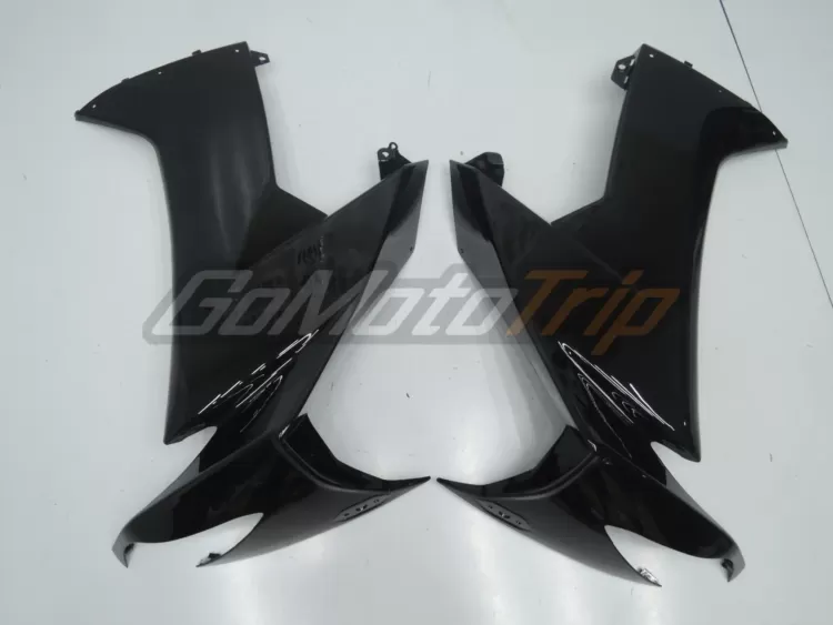 2008 2010 Kawasaki Ninja Zx 10r Black Fairing 8