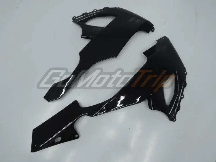 2008 2010 Kawasaki Ninja Zx 10r Black Fairing 9