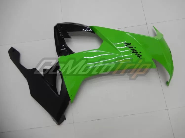 2008 2010 Kawasaki Ninja Zx 10r Green Fairing 10