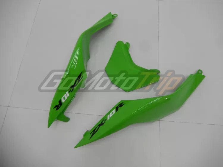 2008 2010 Kawasaki Ninja Zx 10r Green Fairing 11