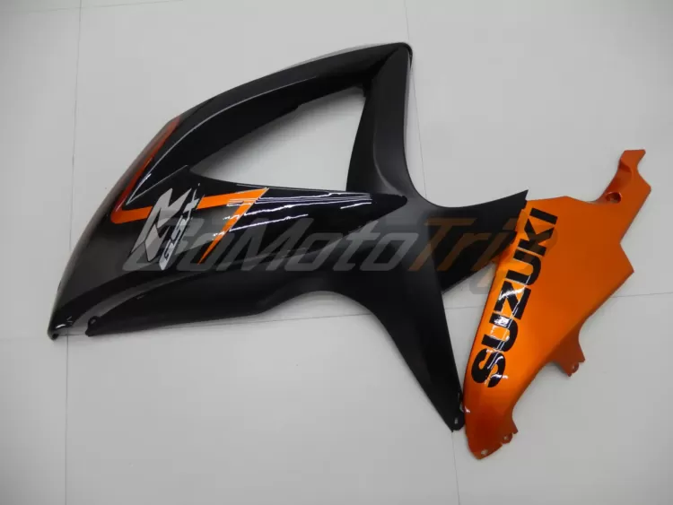 2008 2010 Suzuki K8 Black Orange Fairing2 11