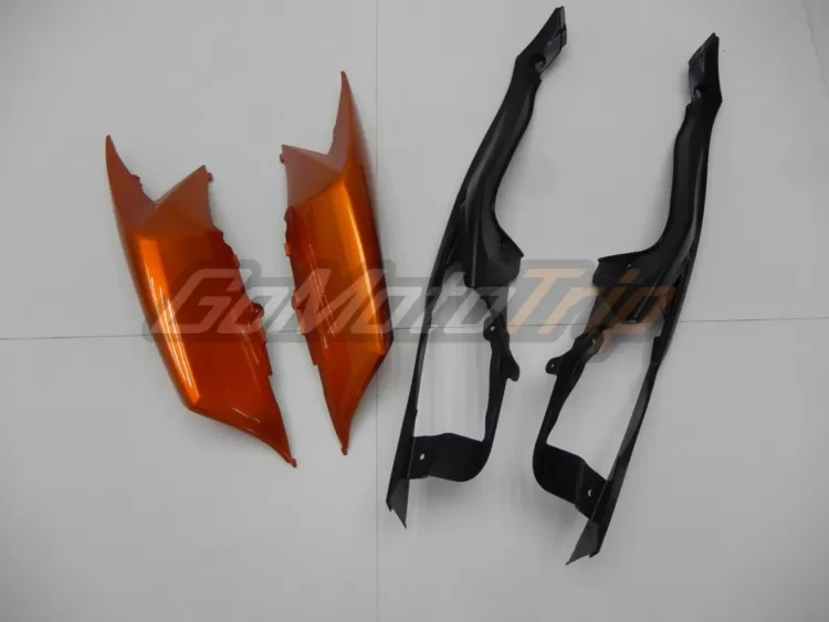 2008 2010 Suzuki K8 Black Orange Fairing2 14