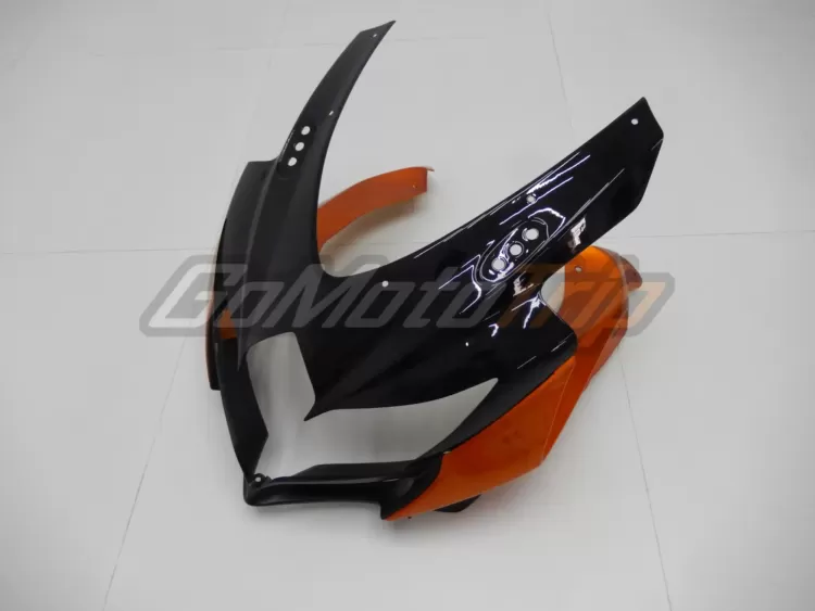 2008 2010 Suzuki K8 Black Orange Fairing2 7