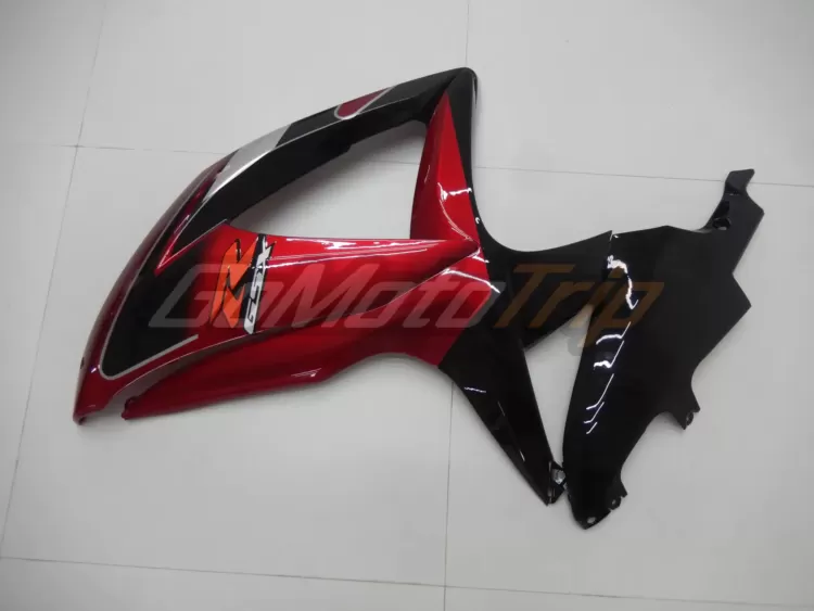 2008 2010 Suzuki K8 Black Red Fairing2 13