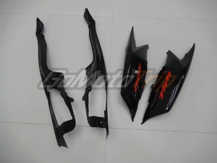 2008 2010 Suzuki K8 Black Red Fairing2 19