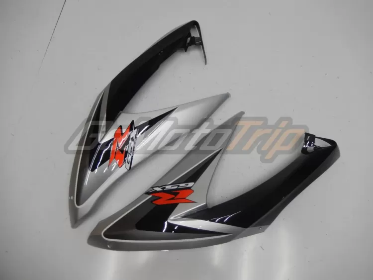 2008 2010 Suzuki K8 Black Silver Fairing 10