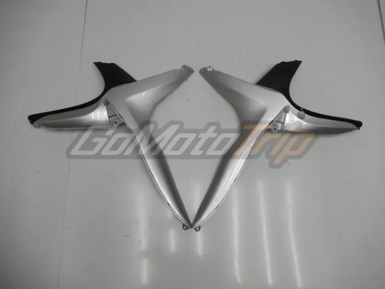 2008 2010 Suzuki K8 Black Silver Fairing 11