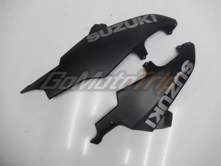 2008 2010 Suzuki K8 Black Silver Fairing 12