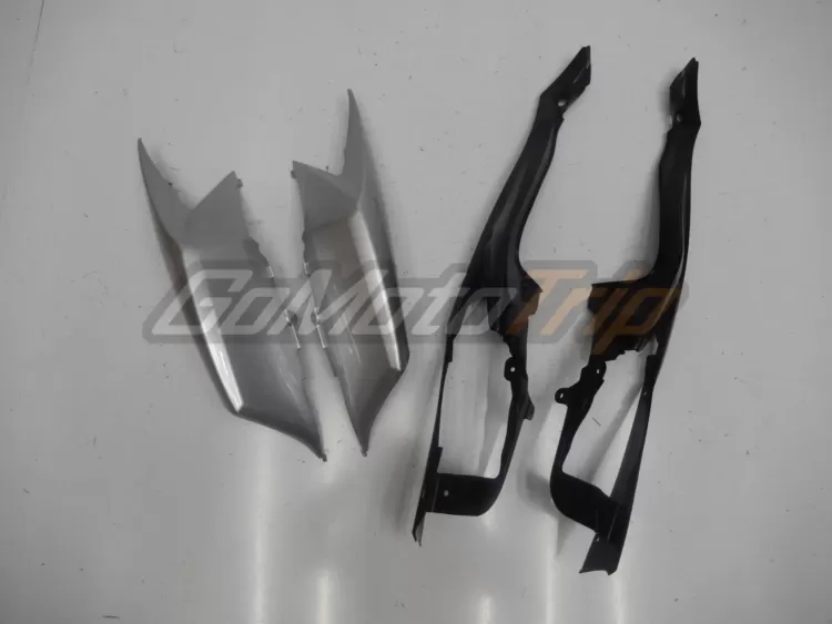 2008 2010 Suzuki K8 Black Silver Fairing 13