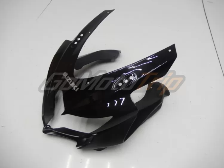 2008 2010 Suzuki K8 Black Silver Fairing 4