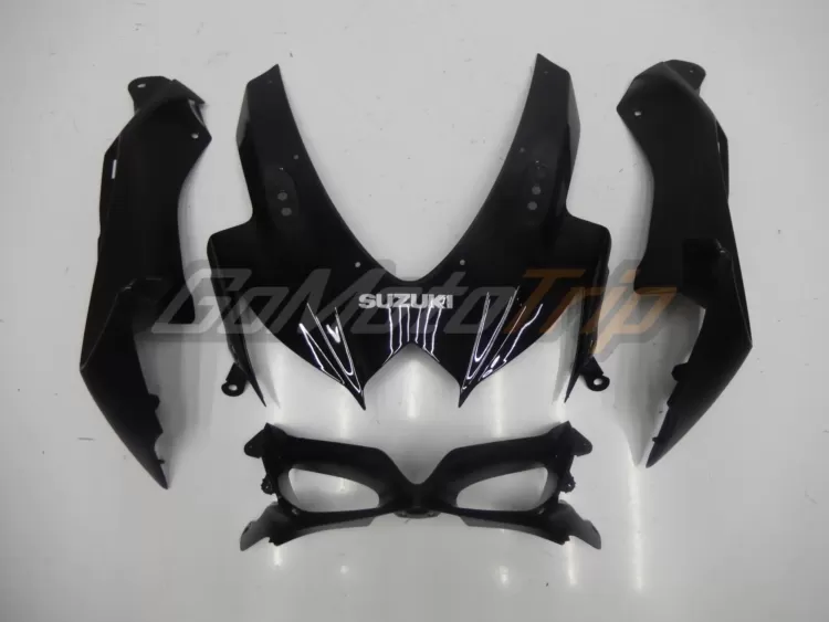 2008 2010 Suzuki K8 Black Silver Fairing 5