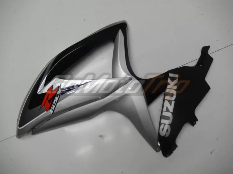 2008 2010 Suzuki K8 Black Silver Fairing 8