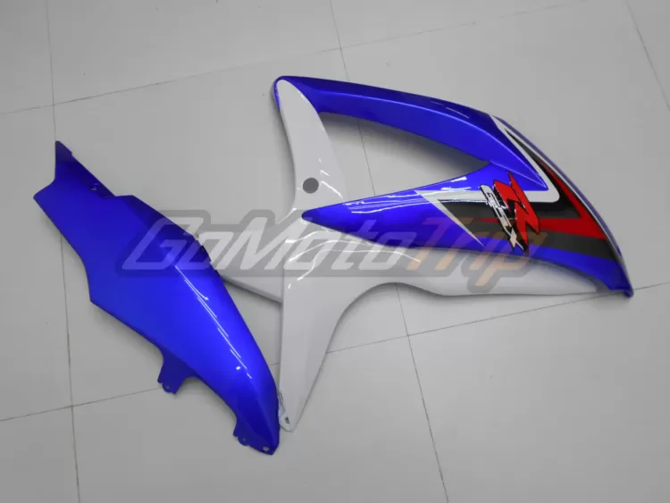 2008 2010 Suzuki K8 Blue White Fairing 14