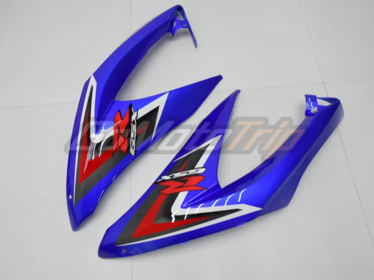 2008 2010 Suzuki K8 Blue White Fairing 15