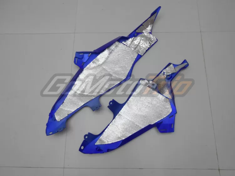 2008 2010 Suzuki K8 Blue White Fairing 17