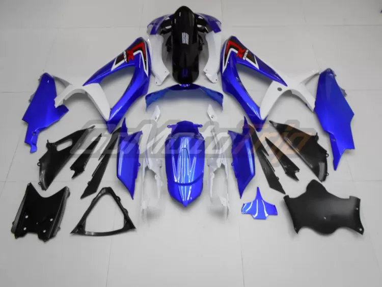 2008 2010 Suzuki K8 Blue White Fairing 6