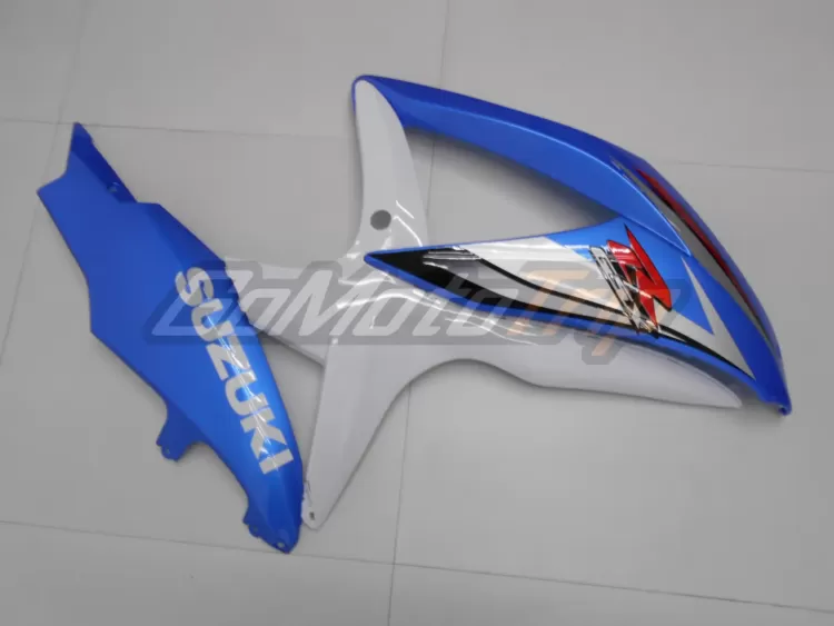 2008 2010 Suzuki K8 Blue White Fairing2 15