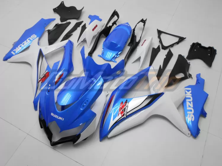 2008 2010 Suzuki K8 Blue White Fairing2 2