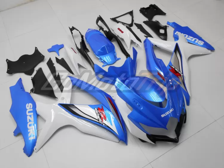 2008 2010 Suzuki K8 Blue White Fairing2 3