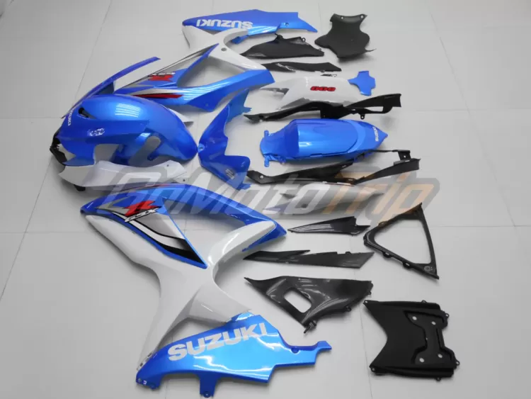 2008 2010 Suzuki K8 Blue White Fairing2 4