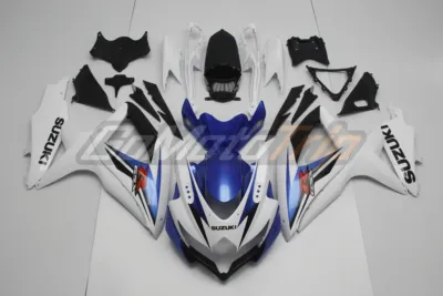 2008 2010 Suzuki K8 Blue White Fairing3 1