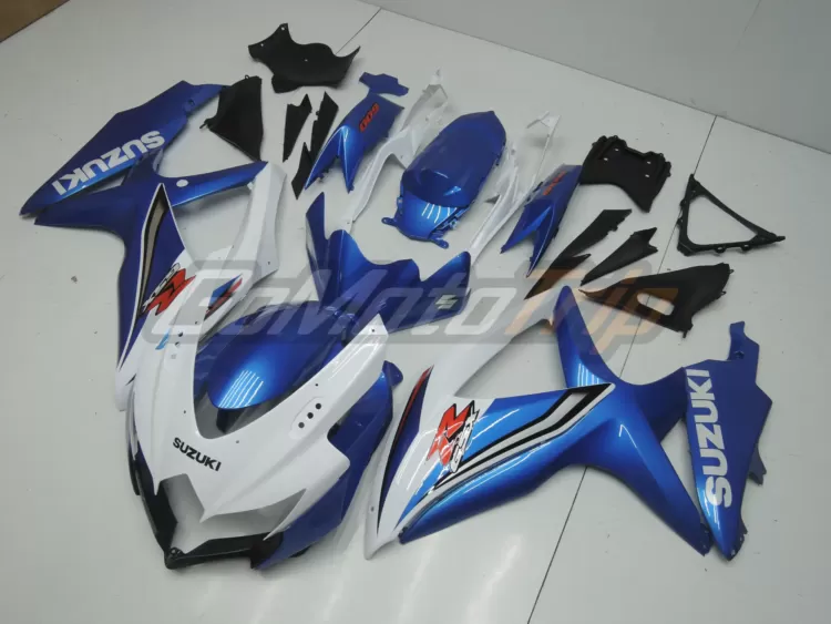 2008 2010 Suzuki K8 Blue White Fairing4 2