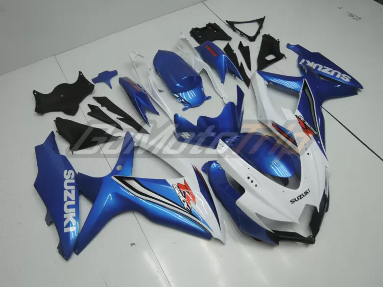 2008 2010 Suzuki K8 Blue White Fairing4 3