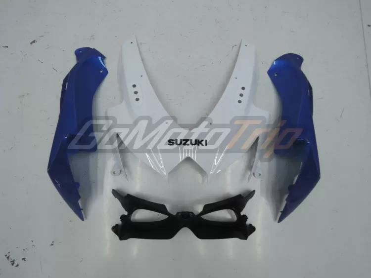 2008 2010 Suzuki K8 Blue White Fairing4 5