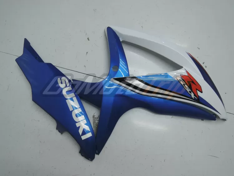 2008 2010 Suzuki K8 Blue White Fairing4 9