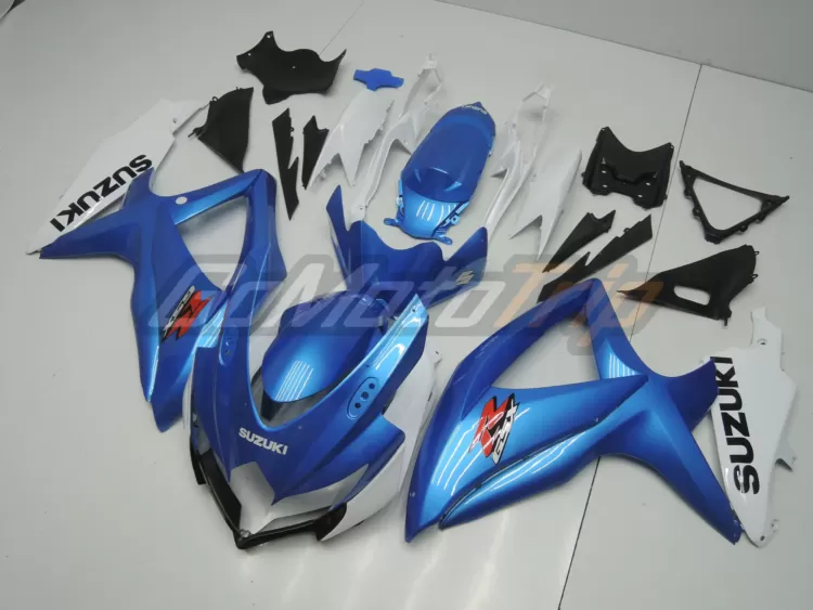 2008 2010 Suzuki K8 Pearl Blue Fairing 2