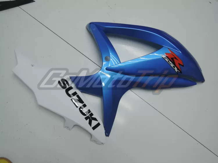 2008 2010 Suzuki K8 Pearl Blue Fairing 9