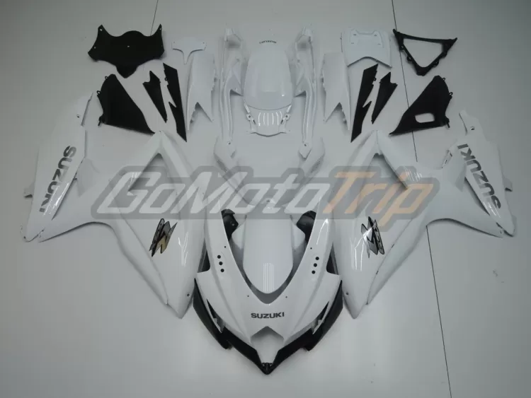 2008 2010 Suzuki K8 White Fairing 1