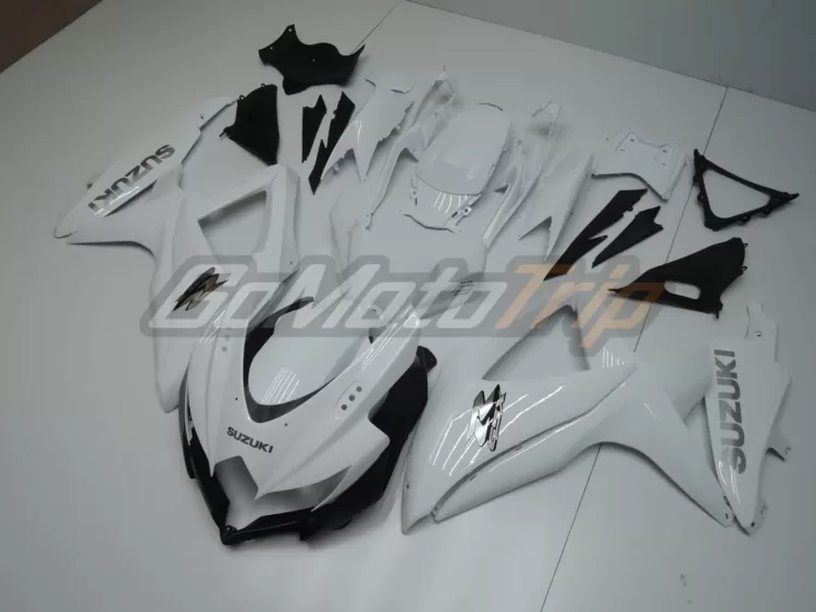 2008 2010 Suzuki K8 White Fairing 2