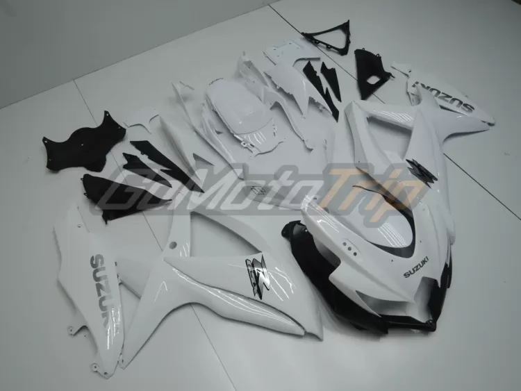 2008 2010 Suzuki K8 White Fairing 3