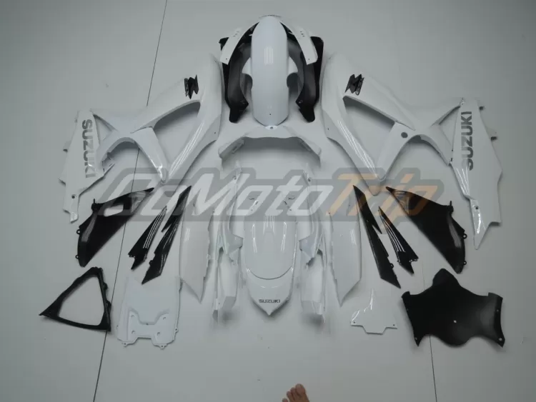 2008 2010 Suzuki K8 White Fairing 4