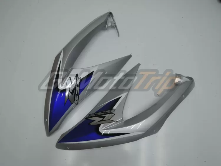 2008 2010 Suzuki K8 White Silver Fairing 10